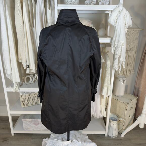 Calvin Klein size Large women's black long line tunic length jacket, #4176 - Picture 4 of 13